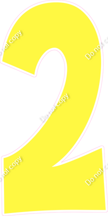 KG 47" Individuals - Flat Lemon 2