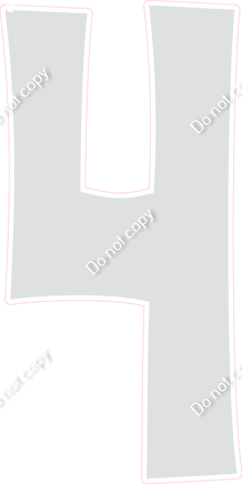 KG 47" Individuals - Flat Light Grey 4