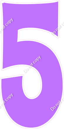 KG 47" Individuals - Flat Lilac 5