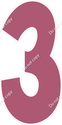 KG 47" Individuals - Flat Mauve 3