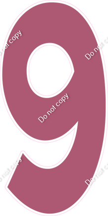 KG 47" Individuals - Flat Mauve 9