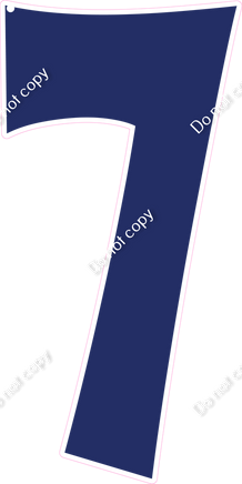 KG 47" Individuals - Flat Navy Blue 7