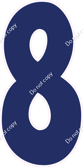 KG 47" Individuals - Flat Navy Blue 8