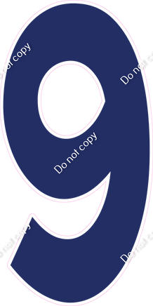 KG 47" Individuals - Flat Navy Blue 9