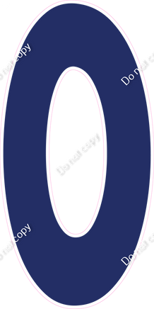 KG 47" Individuals - Flat Navy Blue