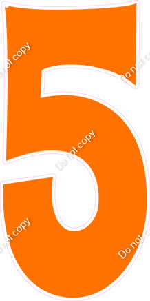 KG 47" Individuals - Flat Orange 5