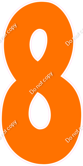 KG 47" Individuals - Flat Orange 8