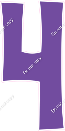 KG 47" Individuals - Flat Purple 4