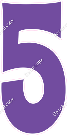 KG 47" Individuals - Flat Purple 5