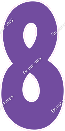 KG 47" Individuals - Flat Purple 8