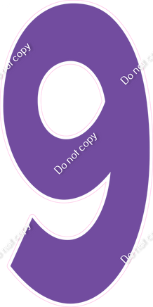 KG 47" Individuals - Flat Purple 9