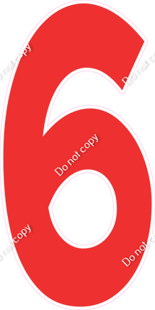 KG 47" Individuals - Flat Red 6