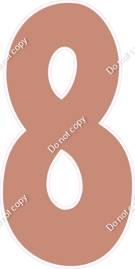 KG 47" Individuals - Flat Rose Gold 8