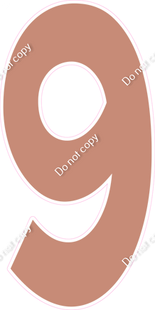 KG 47" Individuals - Flat Rose Gold 9