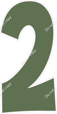 KG 47" Individuals - Flat Sage 2