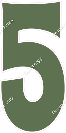 KG 47" Individuals - Flat Sage 5