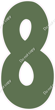 KG 47" Individuals - Flat Sage 8