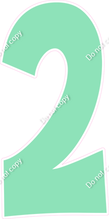 KG 47" Individuals - Flat Sea Foam 2