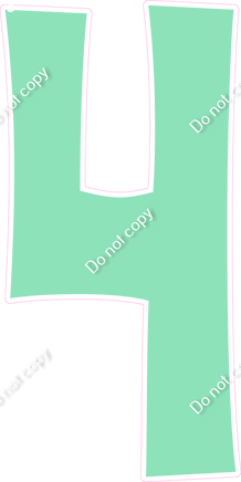KG 47" Individuals - Flat Sea Foam 4