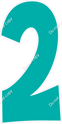 KG 47" Individuals - Flat Teal 2