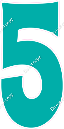 KG 47" Individuals - Flat Teal 5