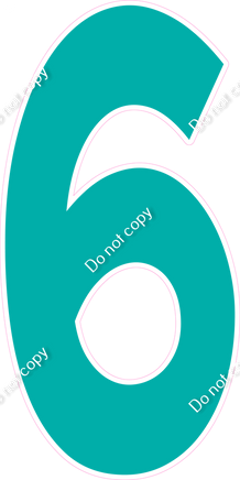 KG 47" Individuals - Flat Teal 6