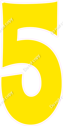 KG 47" Individuals - Flat Yellow 5