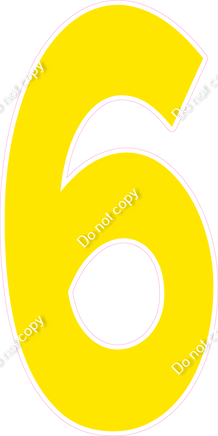 KG 47" Individuals - Flat Yellow 6