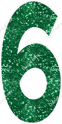 KG 47" Individuals - Green Sparkle 6