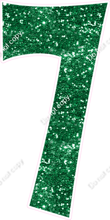 KG 47" Individuals - Green Sparkle 7