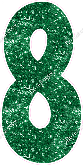 KG 47" Individuals - Green Sparkle 8