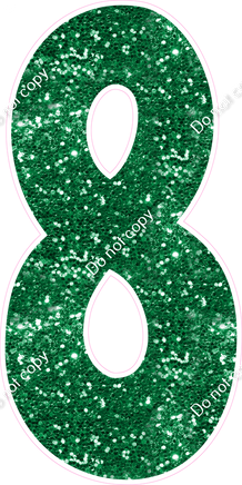 KG 47" Individuals - Green Sparkle 8