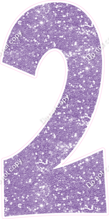 KG 47" Individuals - Lavender Sparkle 2