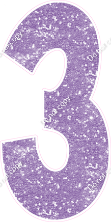 KG 47" Individuals - Lavender Sparkle 3