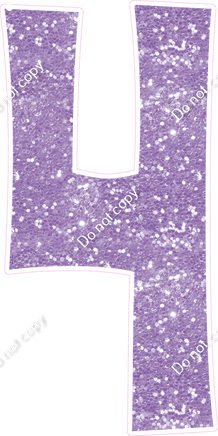 KG 47" Individuals - Lavender Sparkle 4