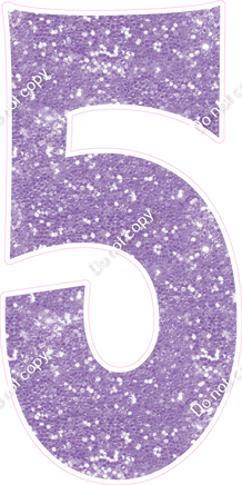 KG 47" Individuals - Lavender Sparkle 5