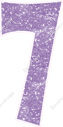 KG 47" Individuals - Lavender Sparkle 7