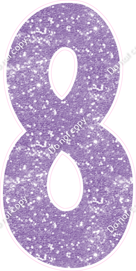 KG 47" Individuals - Lavender Sparkle 8