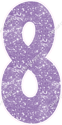 KG 47" Individuals - Lavender Sparkle 8