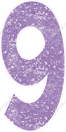 KG 47" Individuals - Lavender Sparkle 9