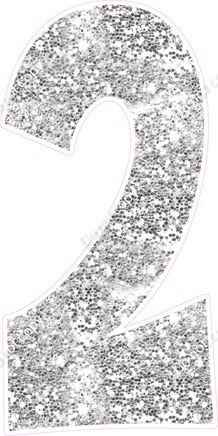 KG 47" Individuals - Light Silver Sparkle 2