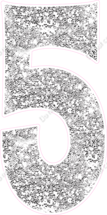 KG 47" Individuals - Light Silver Sparkle 5