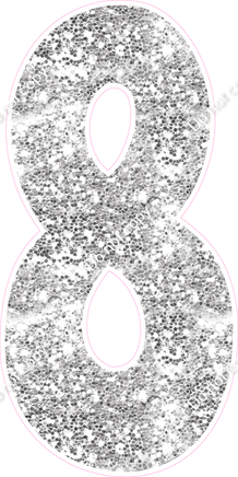 KG 47" Individuals - Light Silver Sparkle 8