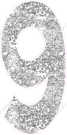 KG 47" Individuals - Light Silver Sparkle 9