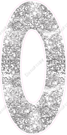 KG 47" Individuals - Light Silver Sparkle