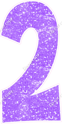 KG 47" Individuals - Lilac Sparkle 2