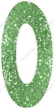 KG 47" Individuals - Lime Green Sparkle