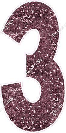 KG 47" Individuals - Mauve Sparkle 3