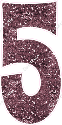 KG 47" Individuals - Mauve Sparkle 5