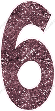 KG 47" Individuals - Mauve Sparkle 6